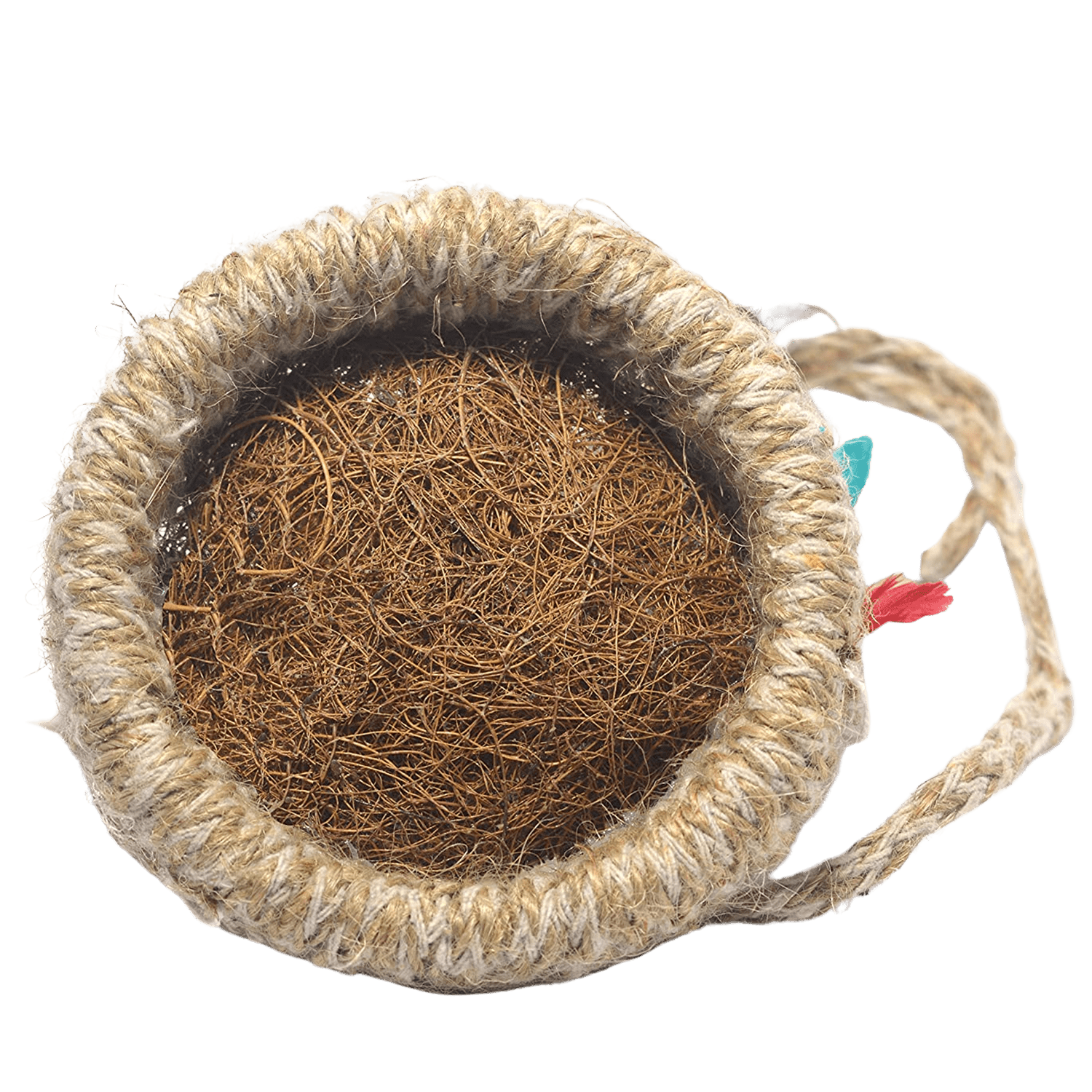 1731 Artificial Jute Hanging Birds Nest Jhumar Chidiyan Ka Ghosla - VAYARA