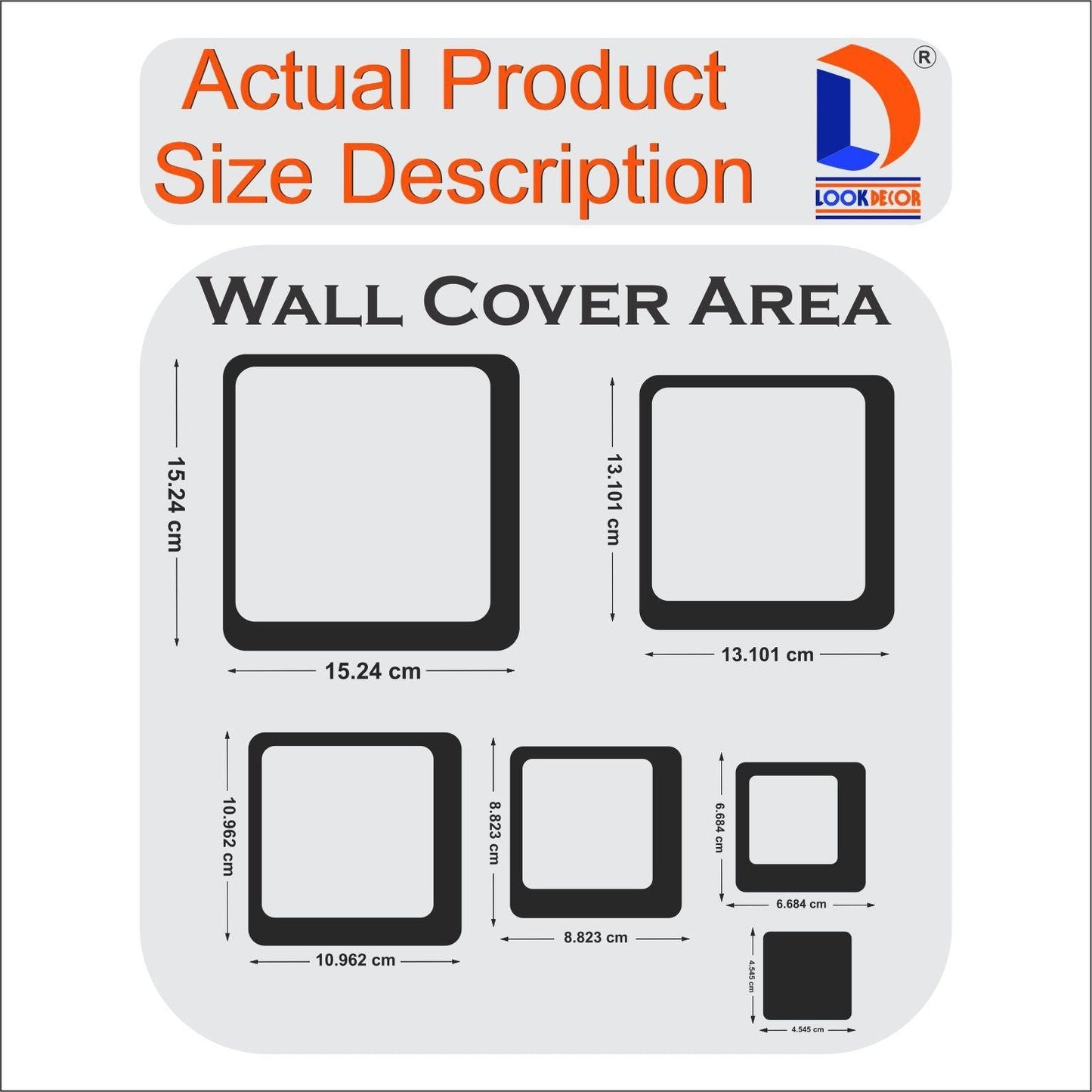 3D Acrylic Mirror Wall Sticker Decoration - VAYARA