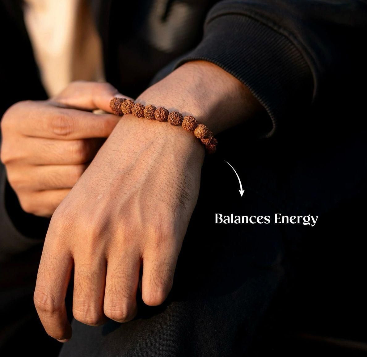 7 Mukhi Rudraksha Bracelet - VAYARA