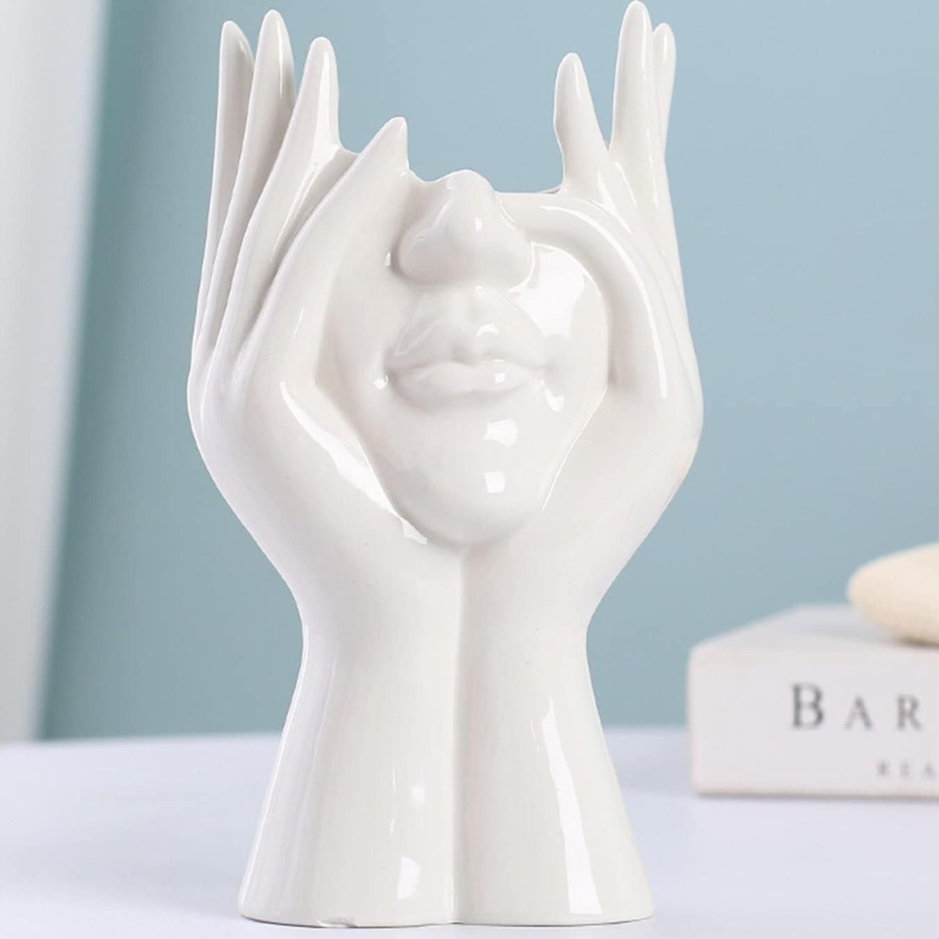 Aesthetic Face Vase - VAYARA