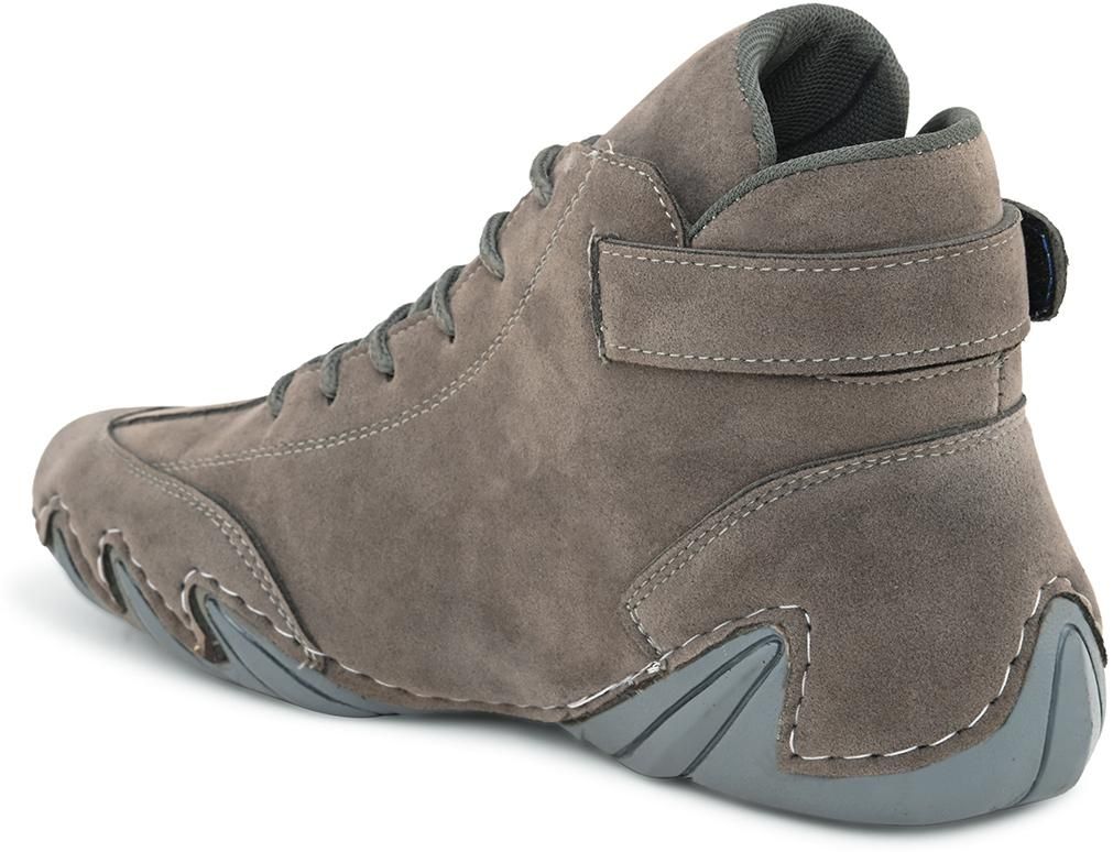 BOLLERO Casual Sneakers For Men's (Grey) - VAYARA