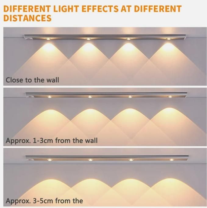 LED PIR Motion Sensor Cabinet With USB Rechargeble - VAYARA