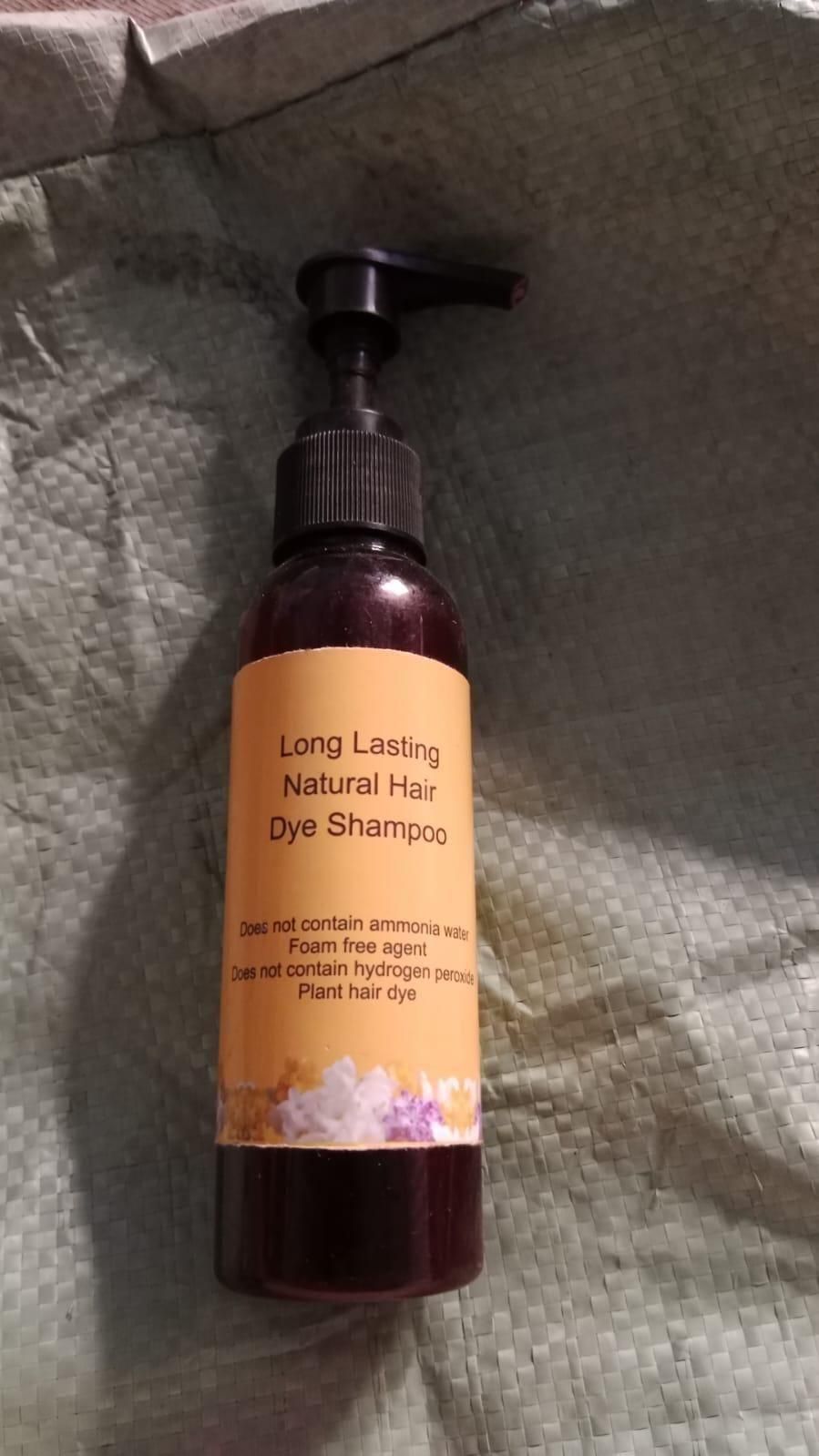 Long Lasting Natural Hair Dye Shampoo - 3 - VAYARA