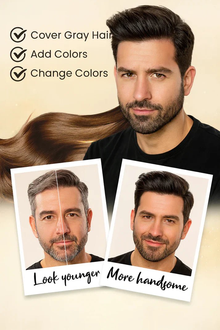 Long Lasting Natural Hair Dye Shampoo (PACK OF 2) - VAYARA