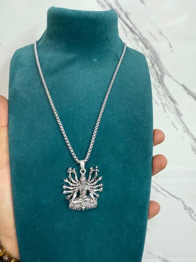 Mahadev Pendant with Chain - VAYARA