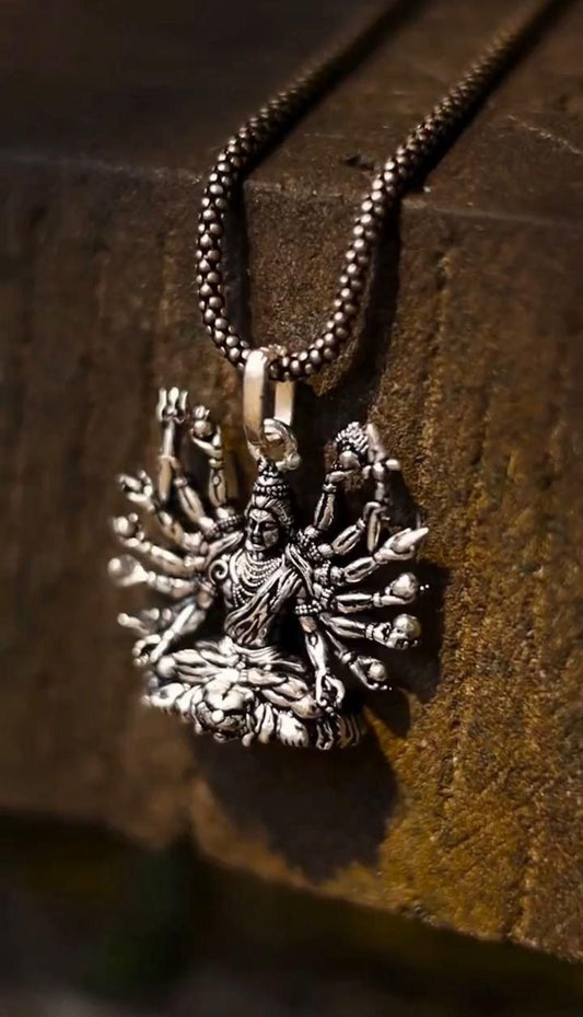 Mahadev Pendant with Chain - VAYARA
