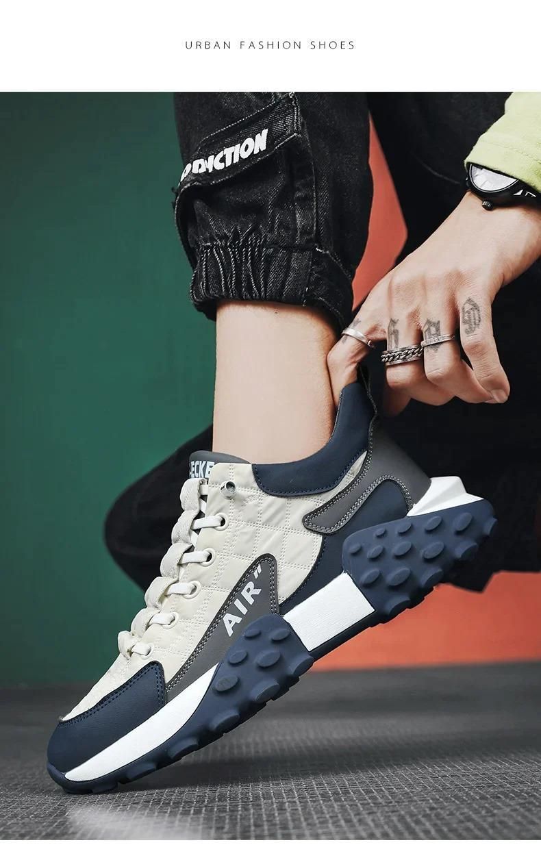 Men's Casual Shoes Thick Base Sneakers - VAYARA