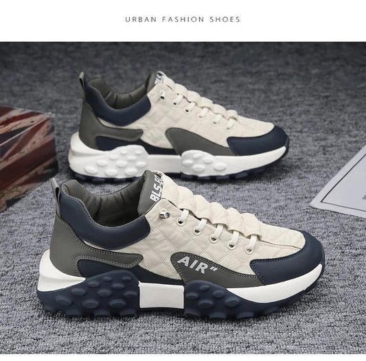 Men's Casual Shoes Thick Base Sneakers - VAYARA
