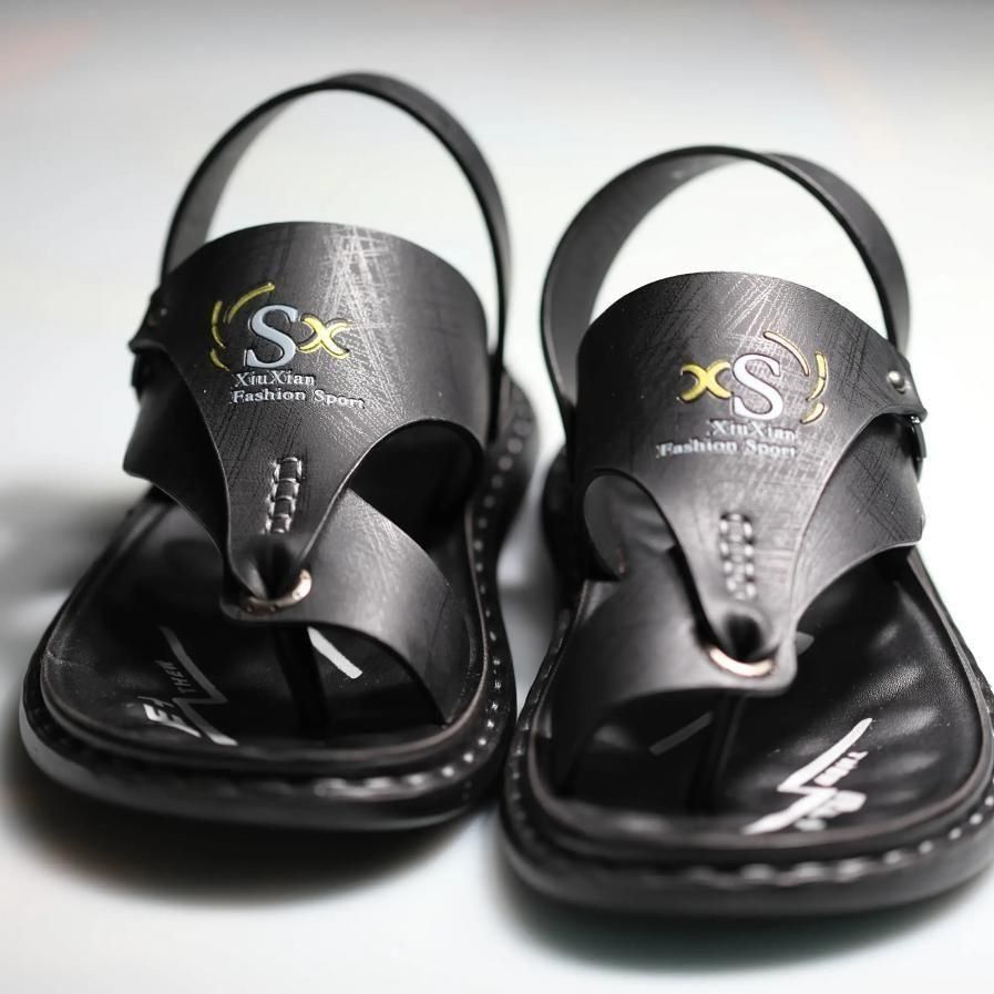 Men's Casual Synthetic Leather Sandal - VAYARA
