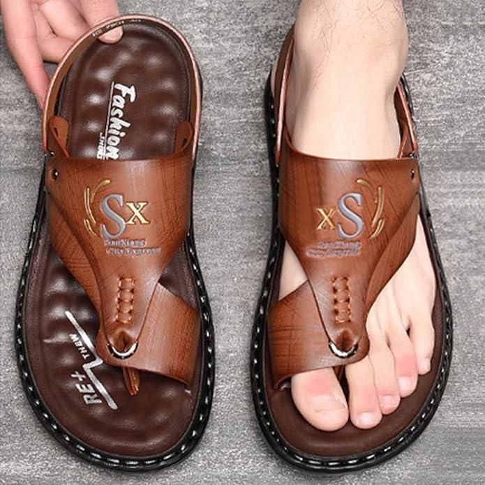 Men's Casual Synthetic Leather Sandal - VAYARA