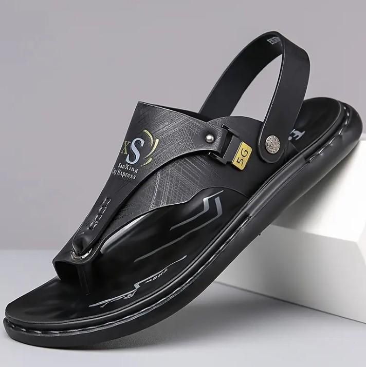 Men's Casual Synthetic Leather Sandal - VAYARA