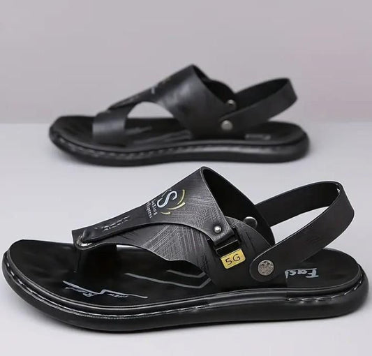 Men's Casual Synthetic Leather Sandal - VAYARA