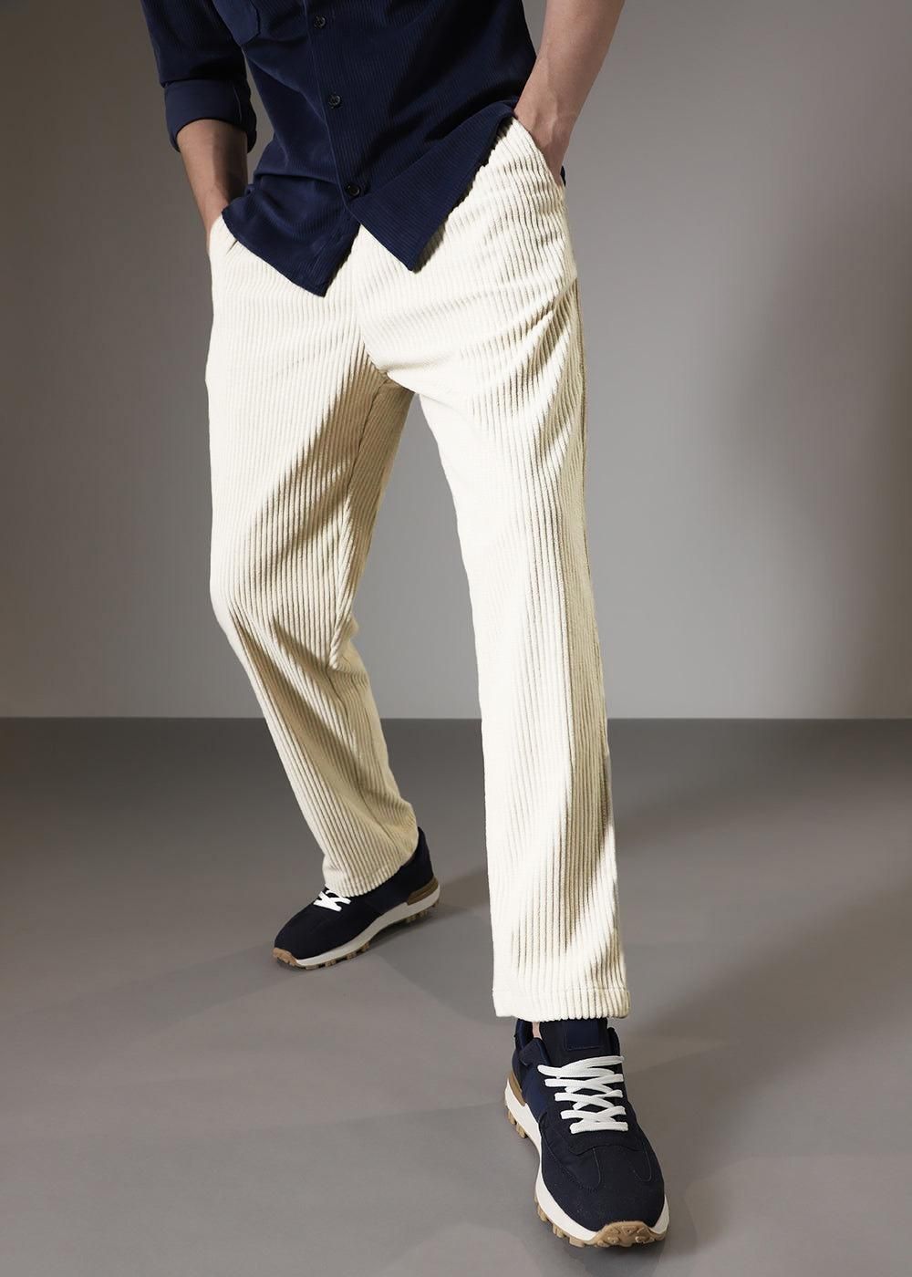 Men's Caudray Fabric Stylish Pants - VAYARA