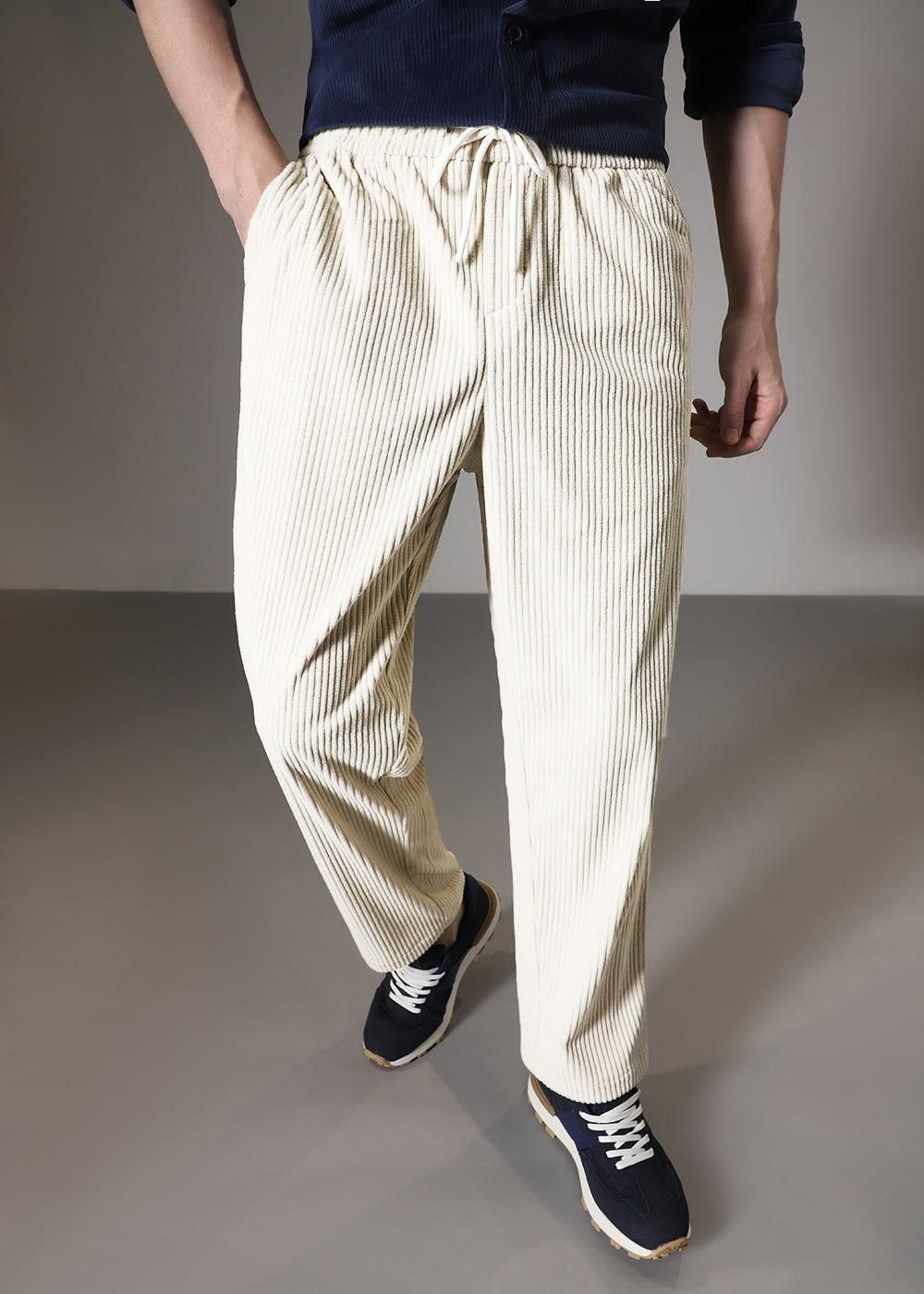 Men's Caudray Fabric Stylish Pants - VAYARA