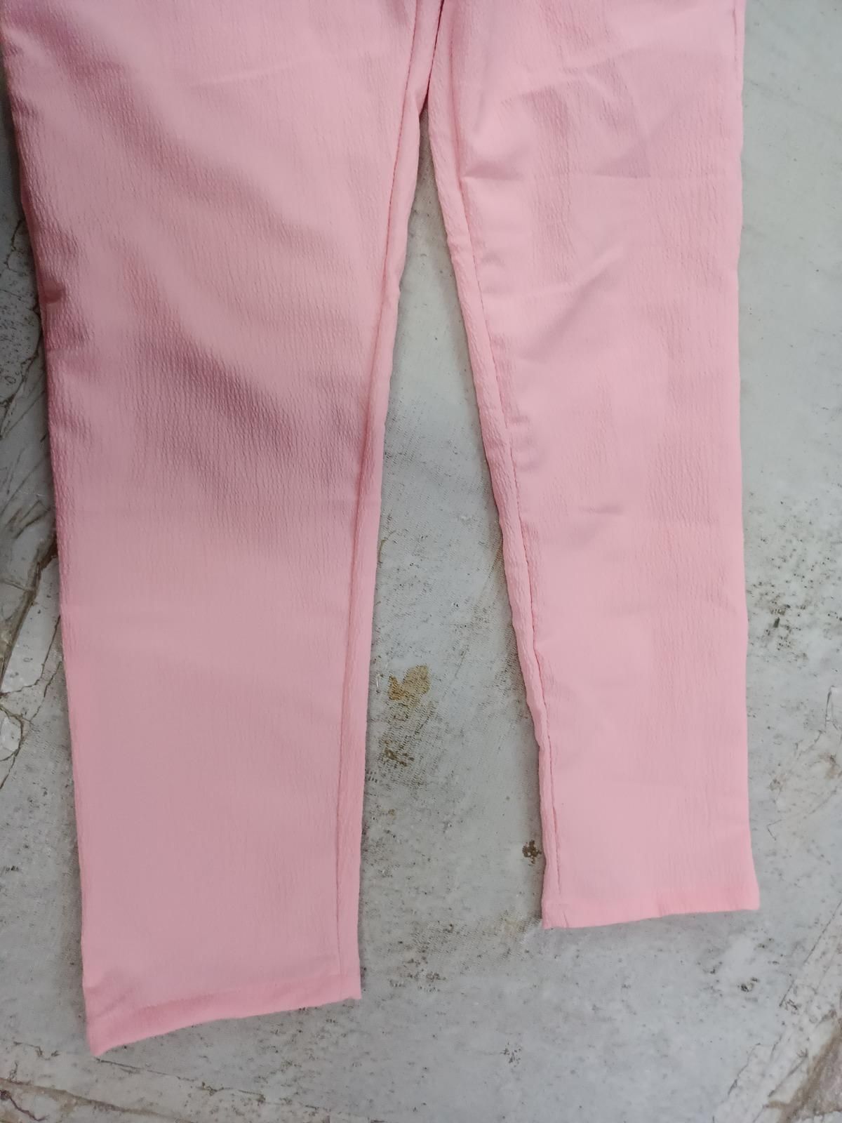 Men's Crinkled Co - Ord Set Peach - VAYARA