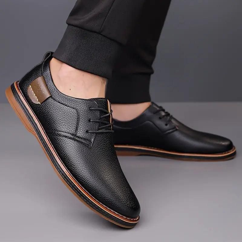 Men's Derby Party Lace Up Casual Shoes - VAYARA