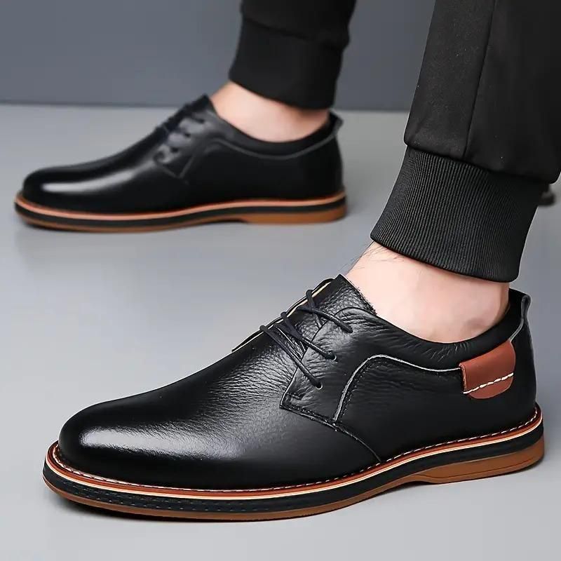 Men's Derby Party Lace Up Casual Shoes - VAYARA