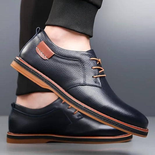 Men's Derby Party Lace Up Casual Shoes - VAYARA
