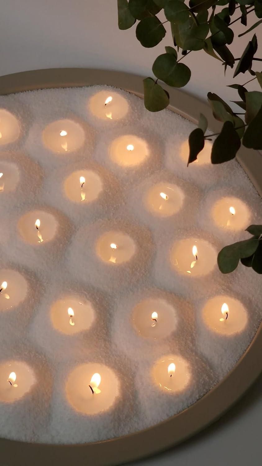 Pearl Soy Wax for Custom Candles 200gram + 50 Wicks - VAYARA