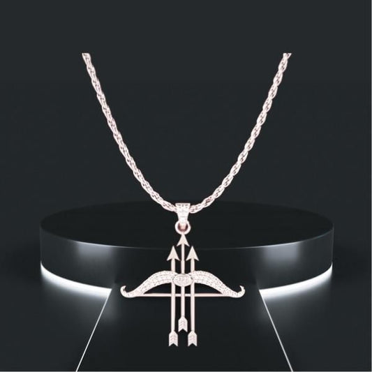 Ram Dhanush Silver Pendant Chain - VAYARA