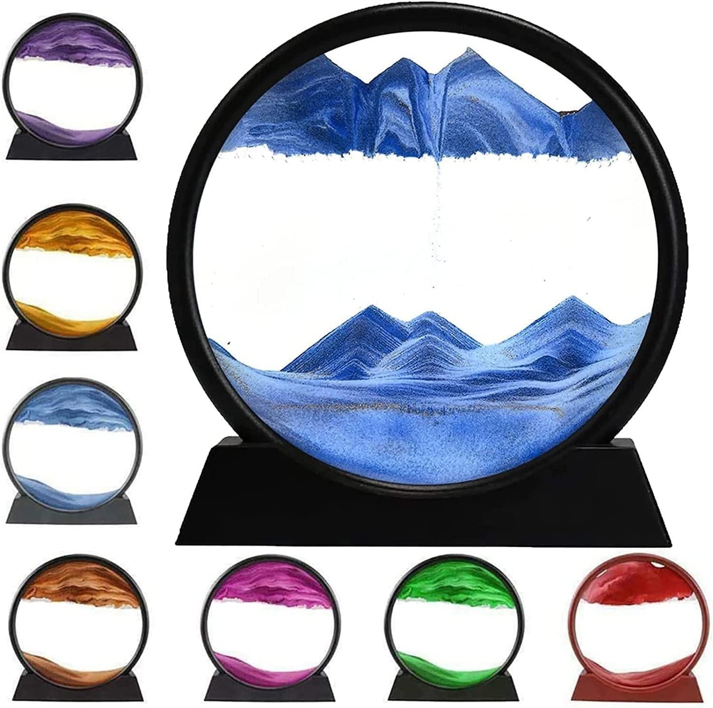Relaxing Kinetic Sandscape Art Table Desk - VAYARA