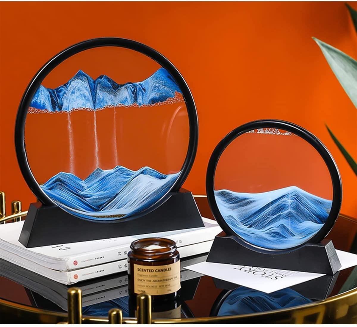 Relaxing Kinetic Sandscape Art Table Desk - VAYARA