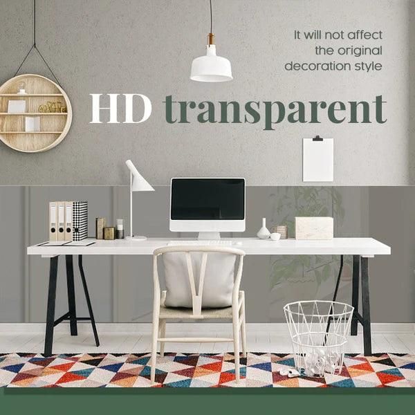 Self - Adhesive Transparent Electrostatic Wall Protection Film Buy 1 Get 1 Free - VAYARA