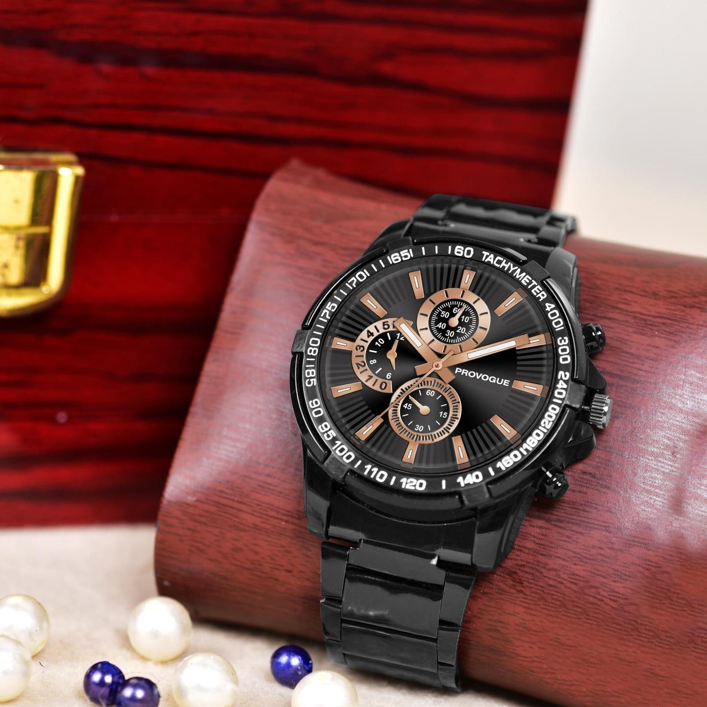 Stainless Steel Analog Watch For Men - VAYARA