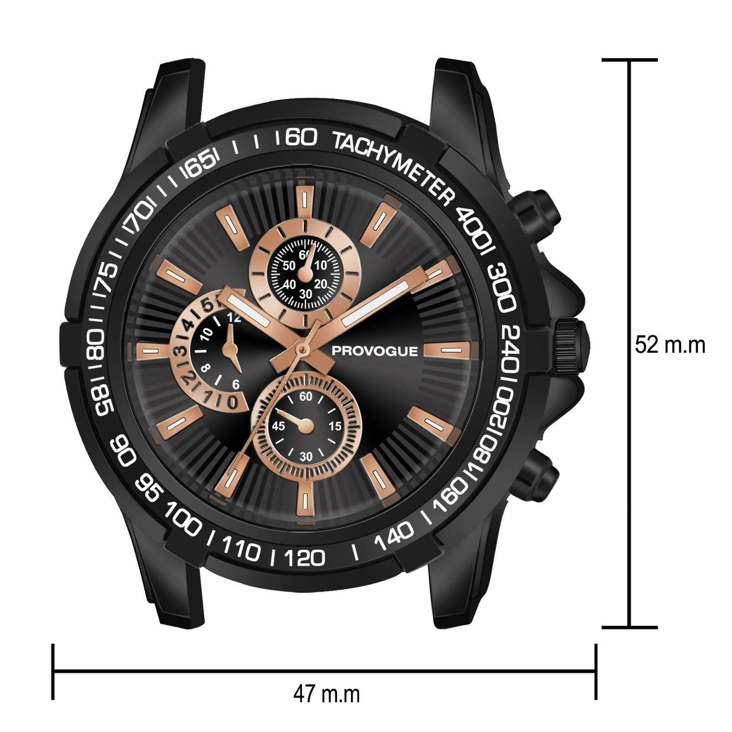Stainless Steel Analog Watch For Men - VAYARA