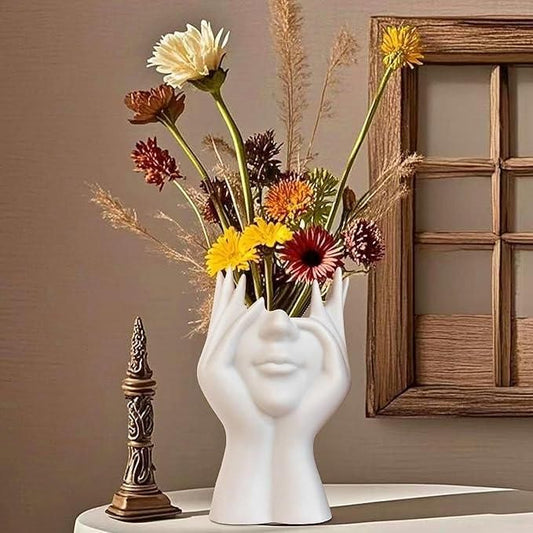 Aesthetic Face Vase - VAYARA