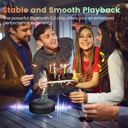 Large Suction Cup Waterproof Bluetooth Speaker - VAYARA