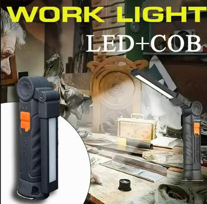 Magnetic LED COB Light USB Rechargeable - VAYARA