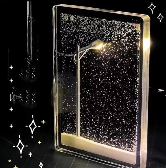 Snow Scene Light Street Lamp - VAYARA