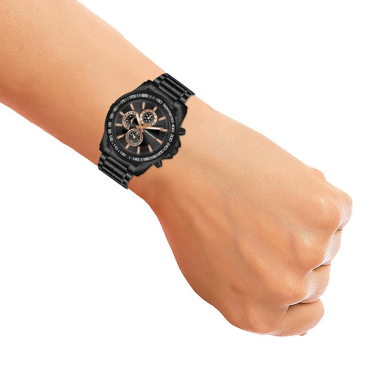 Stainless Steel Analog Watch For Men - VAYARA